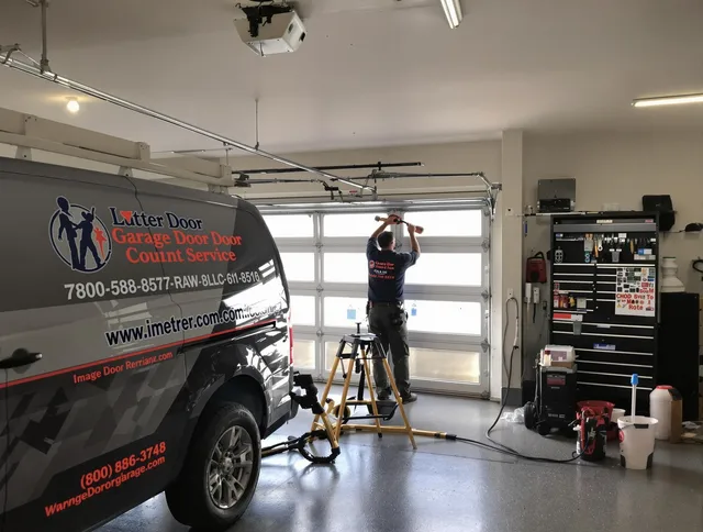 Lake Forest Garage Door Repair team performing same-day garage door repair in Lake Forest